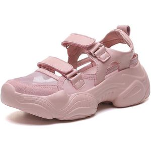 Zomer Vrouwen Sandalen Roze Zool Dames Schoenen Casual Platte Platform Schoenen Comfortabele Vrije Tijd Vrouwen Sneakers AB304