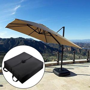 Offset Parasol Huis Tuin Paraplu Base Gewicht Zak Tent Outdoor Strand Patio Stabiele Cantilever Vierkante Zand Vullen Oxford Stof