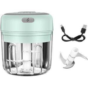250Ml Elektrische Knoflook Stamper Stevig Duurzaam Mini Crusher Chopper Elektrische Knoflook Stamper Stevig Duurzaam Mini Crusher Chopper