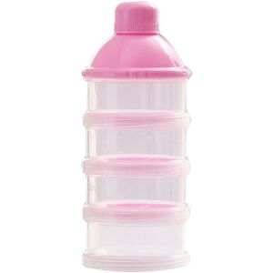 Draagbare Baby Zuigelingenvoeding Melkpoeder & Food Fles Container 3 Cellen Raster Praktische Doos