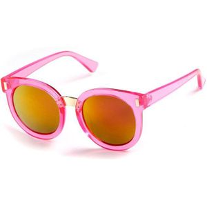 Vintage Ronde Kinderen Kids Leuke Zonnebril UV400 Coating Kinderen Zonnebril Voor Jongens Meisjes Brillen
