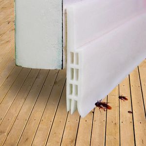 Deur Afdichtstrip Sweep Weer Strippen Geluiddichte Rubber Bottom Seal Strip Draft Stopper Diepgang Excluder Gereedschap