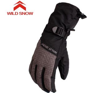 Unisex Warme Fleece Ski Mannen Snowboard Handschoenen Waterdicht Motorrijden Fietsen Handschoenen Voor Mannen Vrouwen Wandelen Camping Sneeuw Handschoenen