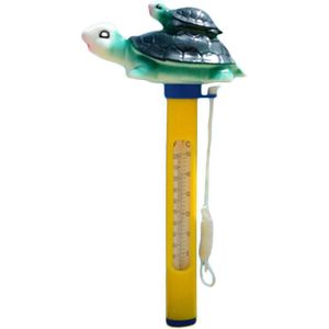 Leuke Dier Drijvende Thermometer Voor Outdoor & Indoor Zwembaden Kuuroorden Tubs Zwembad Water Temperatuur Sensor