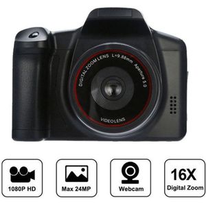Camera 'S Hd 1080P Digitale Video Camera Camcorder Professionele 16X Digitale Zoom Opname Camera Anti-Shake Camcorder Handheld