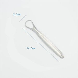 Tong Schraper Schoner Voor Volwassenen Chirurgisch Roestvrij Staal Metalen Tong Borstel Tandheelkundige Kit Professionele Elimineren Slechte Adem