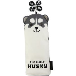 Duurzaam Golf Club Head Cover Leuke Hond Patroon Golf Driver Fairway Hout Covers Set Praktische Sport Golf Accessoires