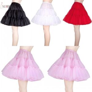 Vintage Korte Onderrok Wedding Petticoat Crinoline Rockabilly Tutu Rok Slips Bridal Accessoires