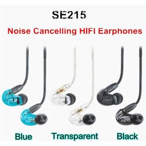 Goedkope prijs! SE215 Earphons Hi-Fi stereo Ruisonderdrukkende 3.5mm SE 215 In oor Detchabl Oortelefoon met Doos VS SE535 SE 535 grote Verkoop