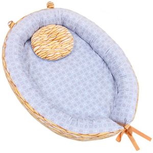 Baby Bed Met Kussen Opvouwbare Baby Nest Bed Matras Draagbare Wieg Kussen Pasgeboren Reizen Bed Baby Lounger Cradle Wieg Bum