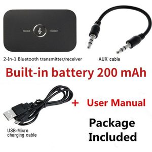 Verbeterde Bluetooth 5.0 Audio Zender Ontvanger Rca 3.5Mm Aux Jack Usb Dongle Muziek Draadloze Adapter Voor Auto Pc Tv hoofdtelefoon