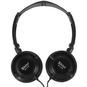 Shini A18 Bedrade Headset Megas Bass Hoofdtelefoon Line Controle Abs Bedrade Oortelefoon Opvouwbare Draagbare Hoofdtelefoon Oortelefoon Voor Muziek