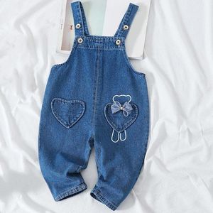 Humor Beer Meisjes Jumpsuit Lente Herfst Overalls Denim Broek Baby Jumpsuit Kinderkleding Kids Overalls Broek