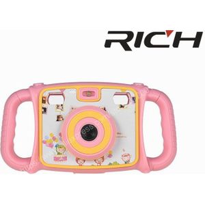 Rijke Mini Abs Kinderen Kid Camera Digitale Video Camcorder Met 2.0 "Lcd-scherm Fijne Voor Uw Jongen Meisje met Lithium Batterry