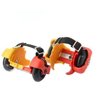 Kinderen Sporting Katrol Verlichte Knipperende Wielen Hak Skate Rollen Schaatsen 2 Wielen Schoen Knipperende Roller Skate Schoenen met Wielen