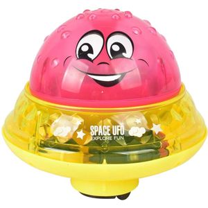 Babybadje Leuke Cartoon Met Led Licht Muziek Sprinkler Water Spatten Ball Kids Swimmming Zwembad Grappige Spuiten Speelgoed