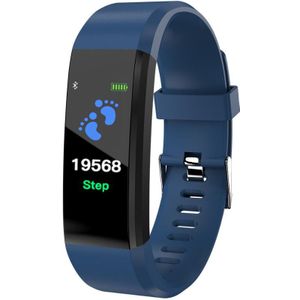 ID115 Plus Kleur Screen Smart Armband Sport Stappenteller Horloge Fitness Running Walking Tracker Hartslag Stappenteller Slimme Band