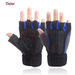 Fitness Gewichtheffen Handschoenen Hand Pads Antislip Met Pols Exercise Training Gym Handschoenen Voor Mannen En Vrouwen dumbbells