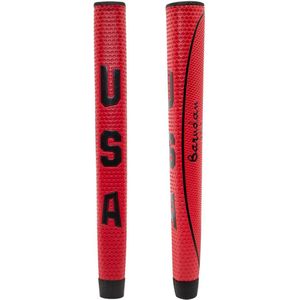 Golf Putter Grips Met Usa Stijl En Anti-Slip Materiaal Rode Kleur