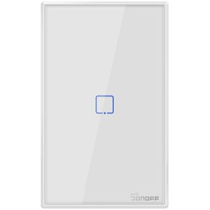 Sonoff T0US 1/2/3 gang TX Muur Lichtschakelaars 120 Type Remote Controlled Wifi Schakelaar Met Grens werkt Met Alexa Google Thuis