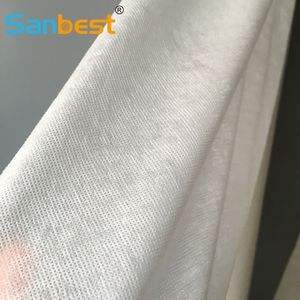 Sanbest 40gsm Wassen Weg Koud Water Oplosbare Stof Backing Borduren Stabilizer 155CM Breedte DIY Fleece Jurk Ondergoed FL00028