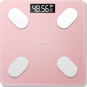 Smart Weegschalen Led Digitale Badkamer Lichaamsvet Schaal Draadloze Bmi Weegschaal Lichaamssamenstelling Analyzer Bluetooth-Compatibel