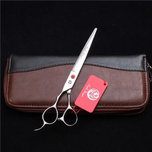 Linker 7 &quot;19.5 Cm Paarse Draak Huisdieren Haar Scharen Kappers Schaar Snijden Schaar Kapsel Set Menselijk Haar schaar Z8000