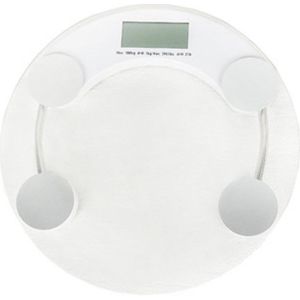 Elektronische Weegschaal Huishoudelijke Mini Menselijke Schaal Gezondheid Schaal Gehard Glas LED Digitale Diameter 26 cm Badkamer Weegschalen