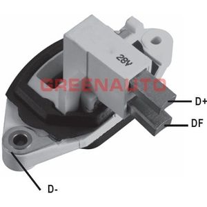 Dynamo Voltage Regulator 1197311304 Voor Iveco,Volvo,Scania Vrachtwagens, 28V 80A Voor Dynamo Oem 0120468114 0120469014