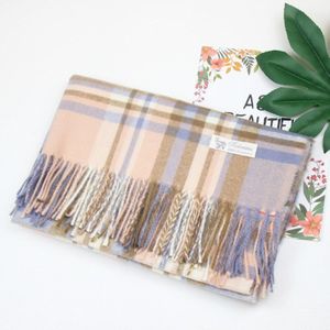 YIMEI 007 180*70cm Classic Girl Betaald Kwastje Sjaal Sjaals Plaid Lady vrouwen Dikke Warme Kasjmier Sjaal pashmina Wraps