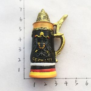 Babelemi Duitsland Klassieke Bier Mok Magneten World Travel Souvenir Koelkast Magnetische Stickers