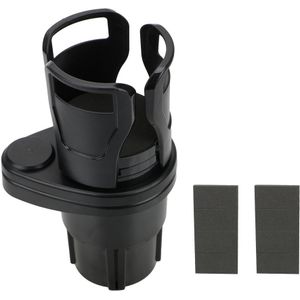 Forauto Auto Dual Bekerhouder Verstelbare Cup Stand Zonnebril Phone Organizer Drinkfles Houder Beugel Auto Styling