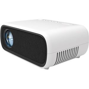 Full-Mini Draagbare Projector Fhd 1080P Kleur Led 3D Spelen Met Ingebouwde Luidsprekers Voor Home Audiovisuele