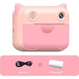 Kinderen Camera Instant Print Camera Voor Kinderen 1080P Hd Foto Video Digitale Camera Met Thermisch Fotopapier Kind camera