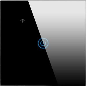 Draadloze Smart Home Gehard Glas Touch Panel Switch 220V Apple Homekit Wifi Lichtschakelaar Voice Control Huis Muur Schakelaars