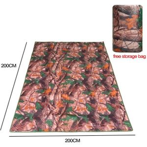 3.5Mm 200*200Cm Dikker Picknick Mat Strand Deken Waterdicht Grond Matras Outdoor Picknick Camping Tent Mat Vocht pad X87 + Een