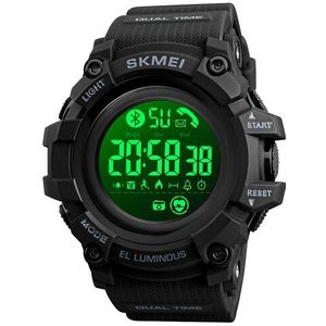 Skmei Bluetooth Digitale Smart Mannen Horloges Fitness Sport Calorie Stappenteller Slaap Klok Remote Camera Waterdicht Horloges