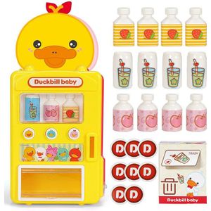 Speelgoed Vogelbekdier Automaat Kinderen Speelhuis Puzzel Muntautomaten Drankautomaat Jongen Meisjes Speelgoed