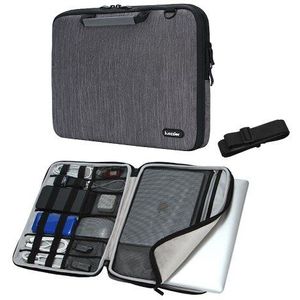 Icozzier 11.6/13./15.6/17.3 Inch Handvat Elektronische Accessoires Riem Laptop Sleeve Case Tas Beschermende Tas Voor 15.6 Notebook