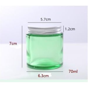 Tan Doorschijnend Glas Lege Kan 250Ml Aromatherapie Kaars Lege Kan Diy Handleiding Kaars Glazen Beker Wax Lege Fles Handmake