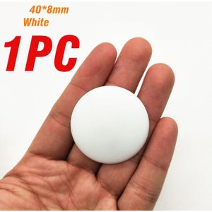 6 Stuks Transparante Zachte Siliconen Wall Protector Deurklink Bumper Beschermende Plug Antislip Zelfklevende Ronde Deuren stop Uitlaat