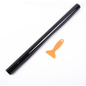 50*100 Cm Car Home/Kantoor Glas Raam Zwart Tint Film Zonnescherm Sticker Anti Glare Anti-Fading anti Scratch 100*50 Cm Accessoire