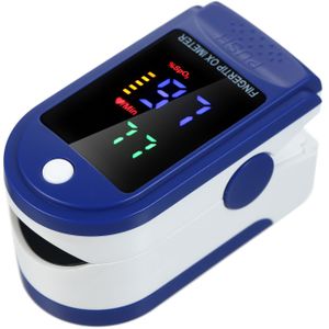 Vingertop Pulsoxymeter Oled-scherm Blood Zuurstofverzadiging Hartslagmeter Vingertop SpO2 Meting Meter Met Lanyard