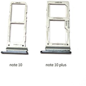 20 Pcs Voor Samsung Galaxy Note 10 N970 Note 10 5G Note 10 Plus N975 Sim Card Tray Slot houder Dual Sim