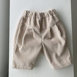 Milancel Winter Baby Broek Corduroy Jongens Broek Dikker Voering Peuter Meisjes Kleding Mode Wijde Pijpen Broek