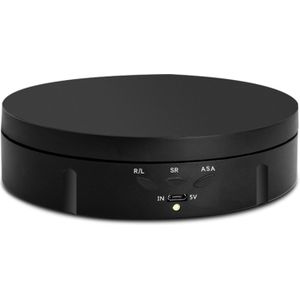 Winkel Voor Fotografie Horloge Rotating Display Stand Elektrische Batterij Aangedreven Sieraden Houder Props 5.75Inch 360 Graden Draaitafel