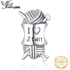 Jewelrypalace Liefde Knit 925 Sterling Zilveren Kralen Bedels Zilver 925 Originele Voor Armband Zilver 925 Originele Voor Sieraden Maken