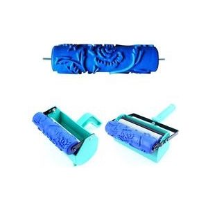 Patroon Roller 7 inch 3d Behang Decoratie Muurschildering Roller, Rubber Roller Zonder Handgreep Muur Decoratie Gereedschappen