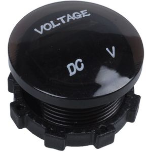 12V-24V Dc Voltmeter Auto Monitor Motorfiets Led Rode Waterdichte Voltmeter