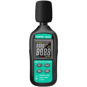 Digitale Geluidsmeter Geluidsniveau Meter Decibel Monitor Logger Diagnostic Tool KX4B
